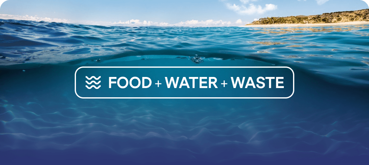 Food + Water + Waste