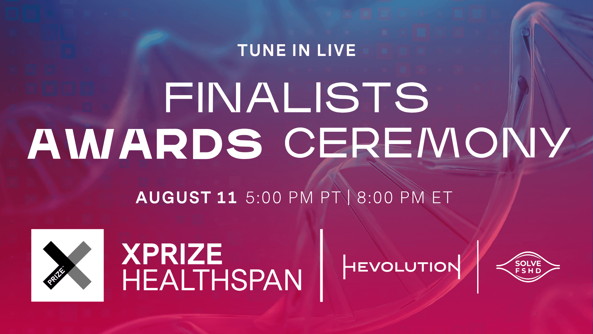 Tune in image for Live Stream www.youtube.com/@xprize/streams